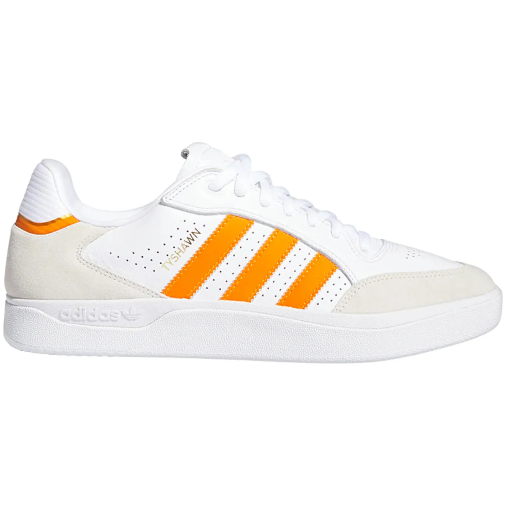 Adidas Tyshawn Low Chrystal White Gold/Orange