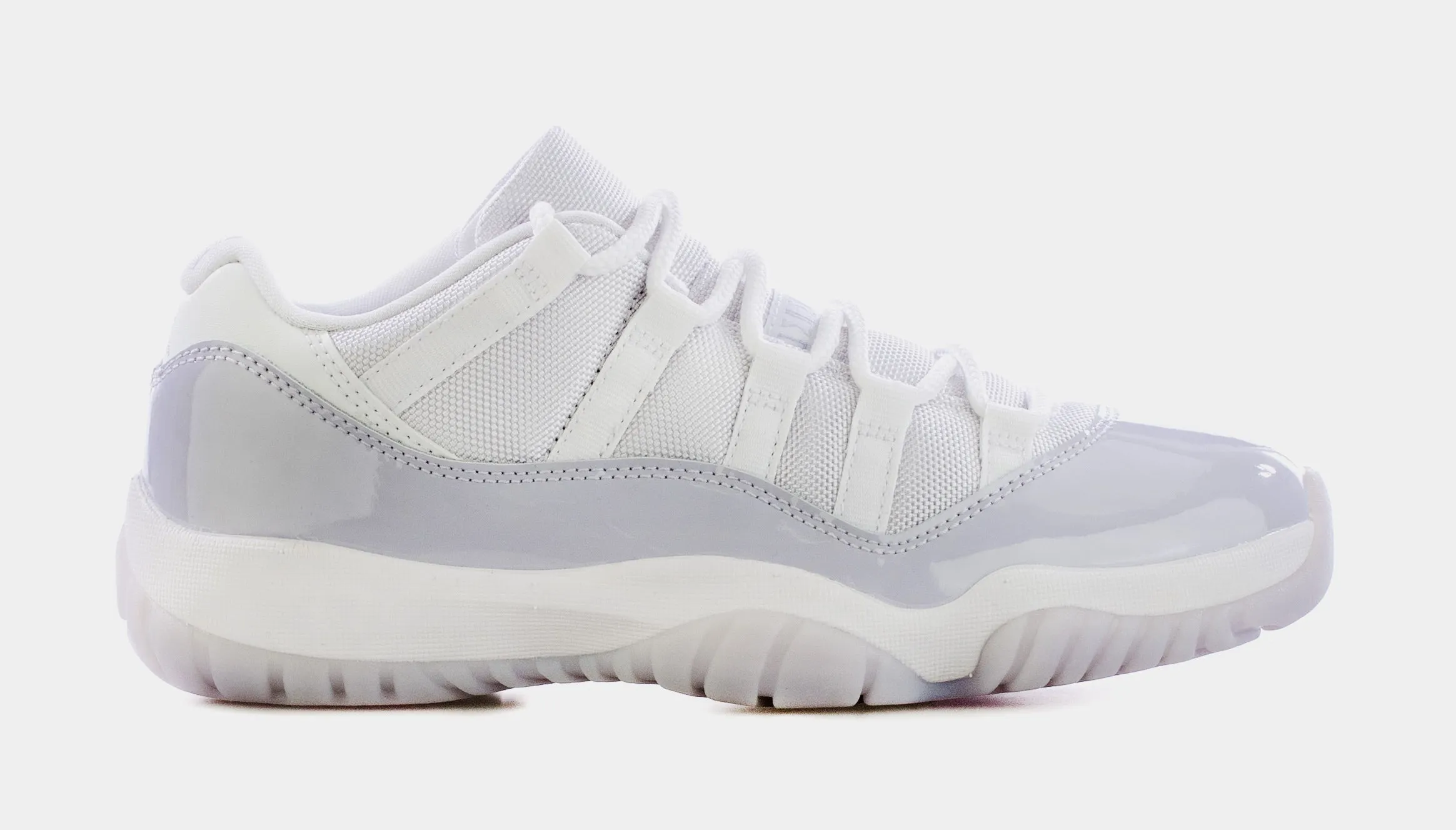 Air Jordan 11 Retro Low Pure Violet Womens Lifestyle Shoes (White/Purple)