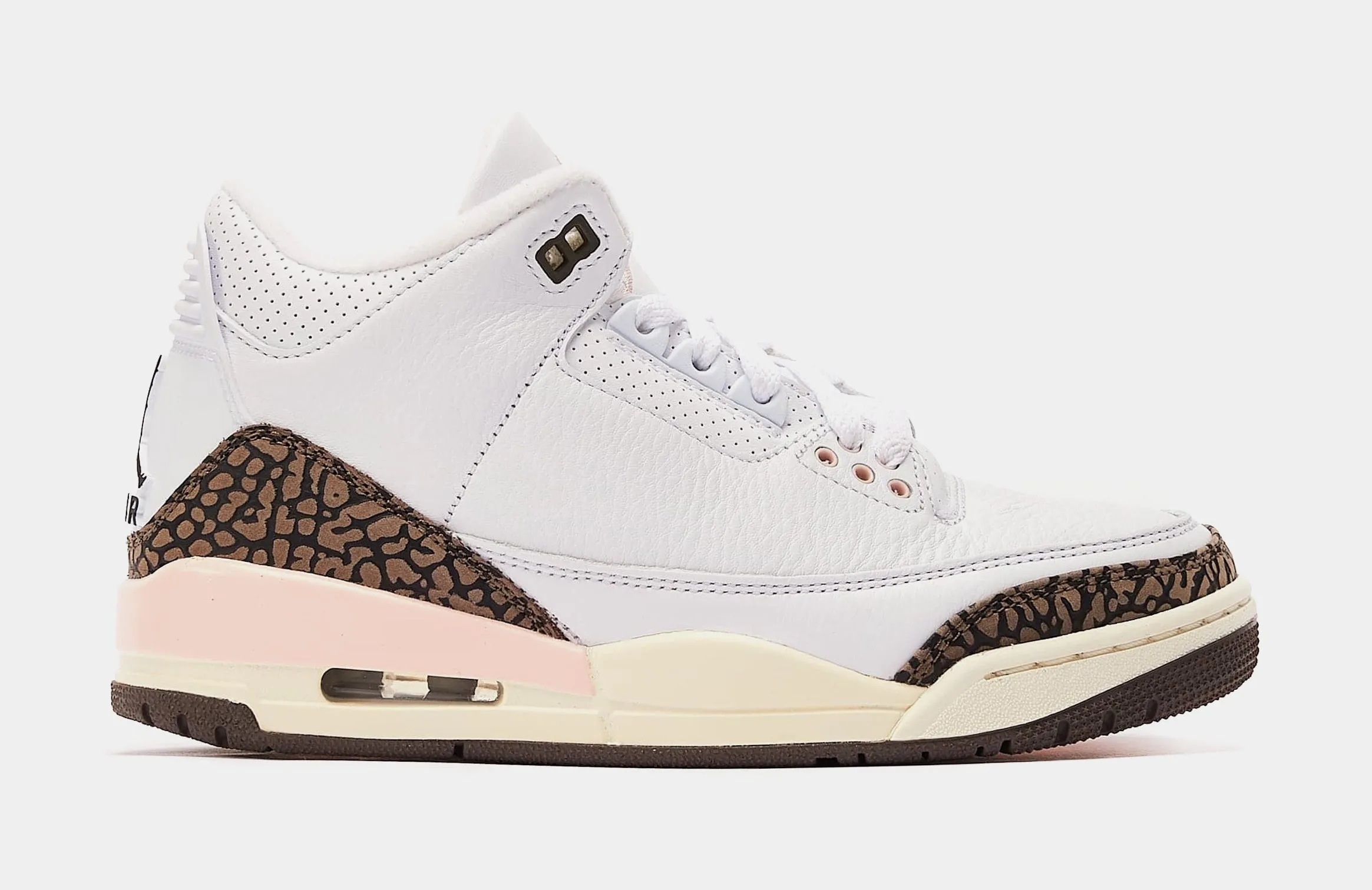 Air Jordan 3 Neapolitan Womens Lifestyle Shoes (White/Pink) Limit One Per Customer