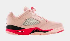 Air Jordan 5 Retro Low Girls That Hoop Womens Lifestyle Shoes (Pink)