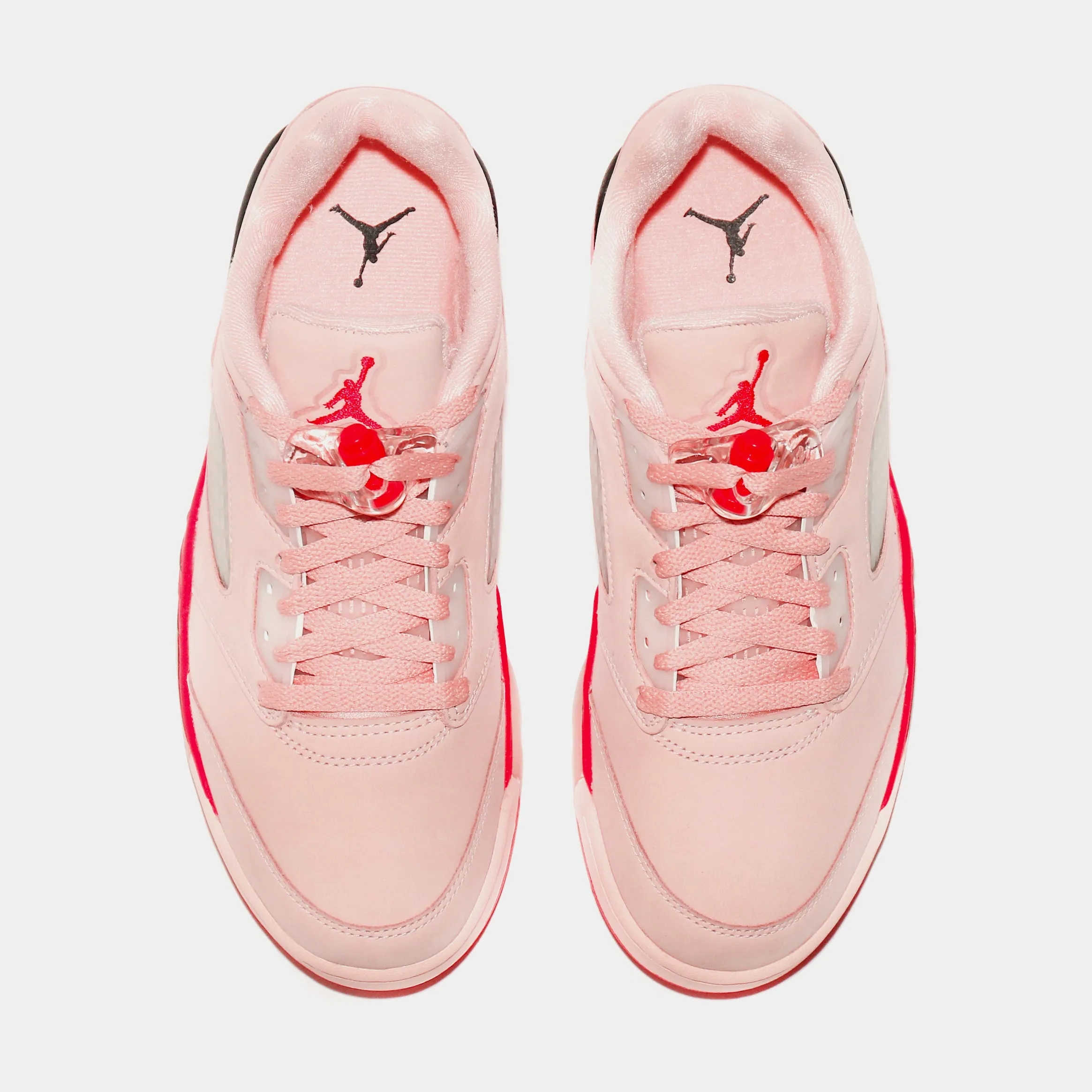 Air Jordan 5 Retro Low Girls That Hoop Womens Lifestyle Shoes (Pink)