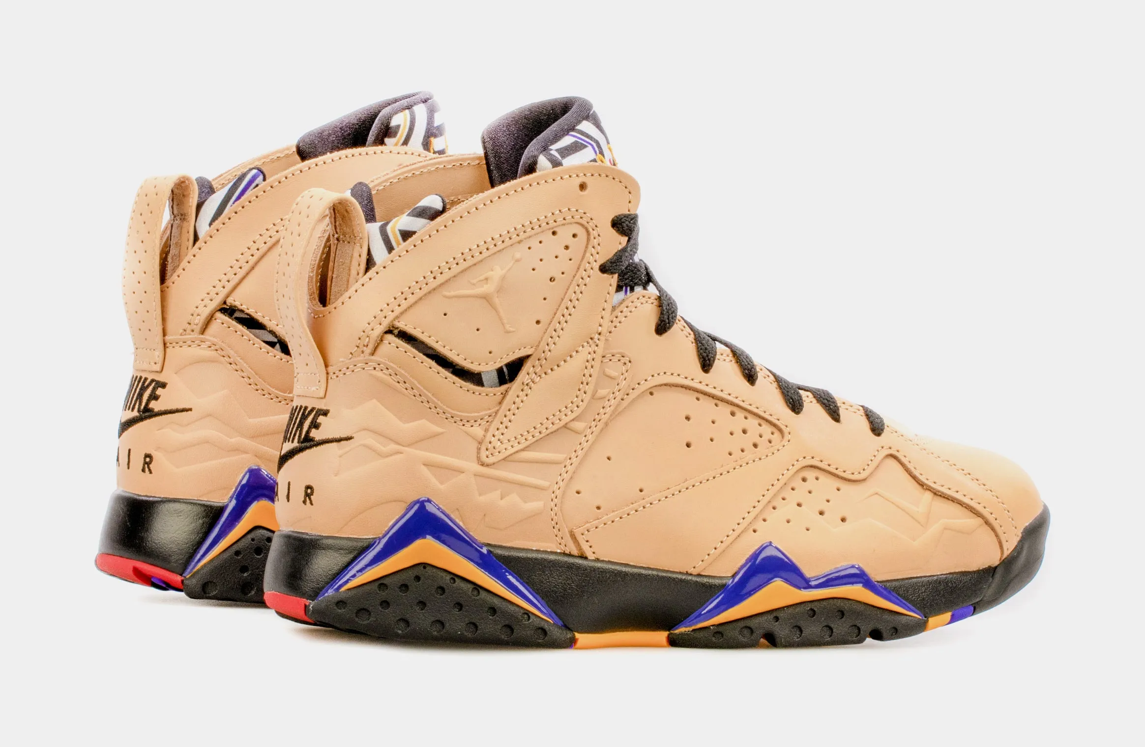 Air Jordan 7 Retro SE Afrobeats Mens Lifestyle Shoes (Beige/Black)