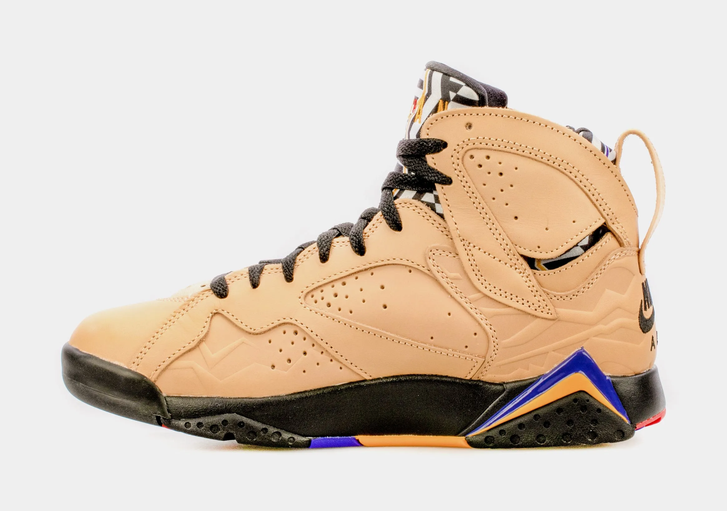 Air Jordan 7 Retro SE Afrobeats Mens Lifestyle Shoes (Beige/Black)