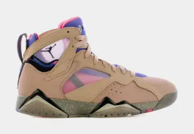 Air Jordan 7 Retro SE Sapphire Mens Lifestyle Shoes (Beige/Pink) Free Shipping