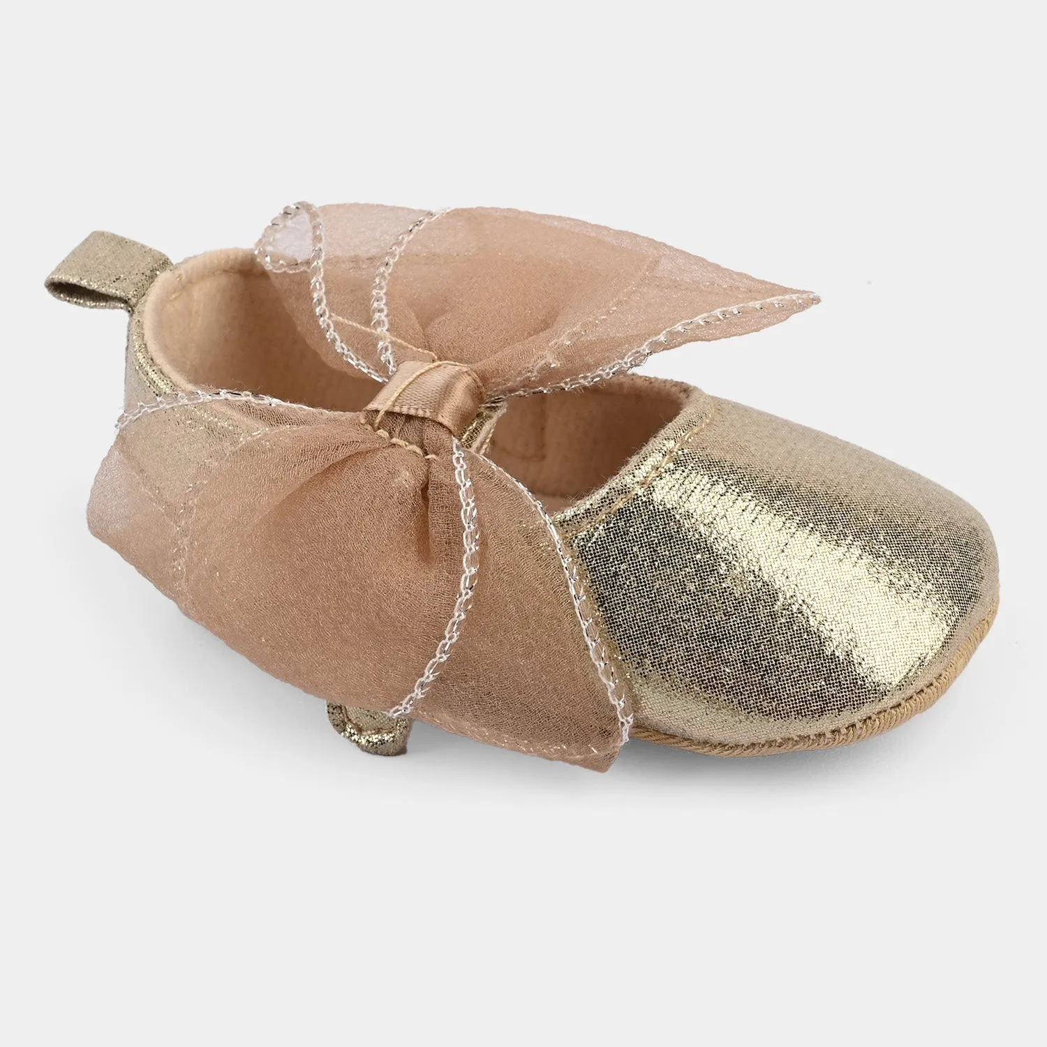 Baby Girl Shoes C-702-Gold