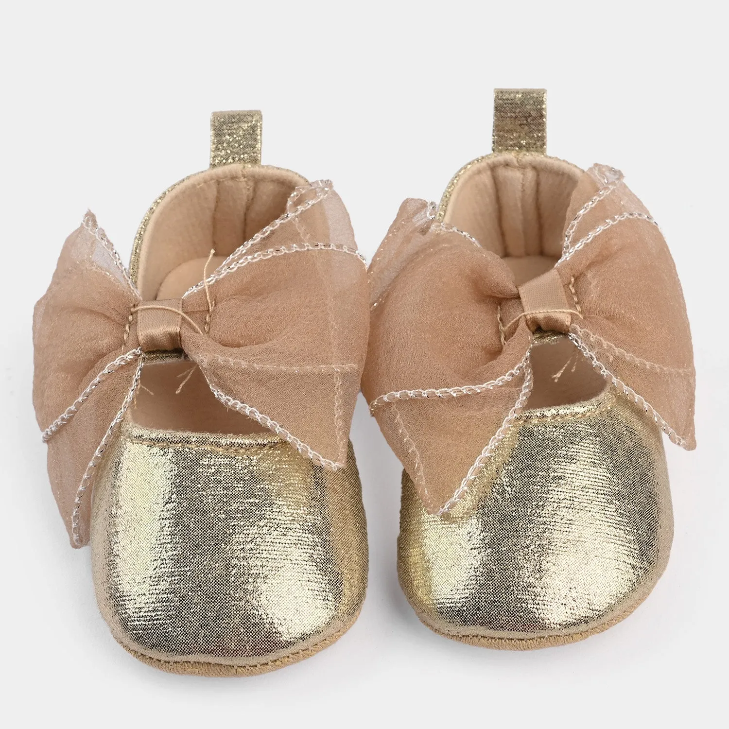 Baby Girl Shoes C-702-Gold