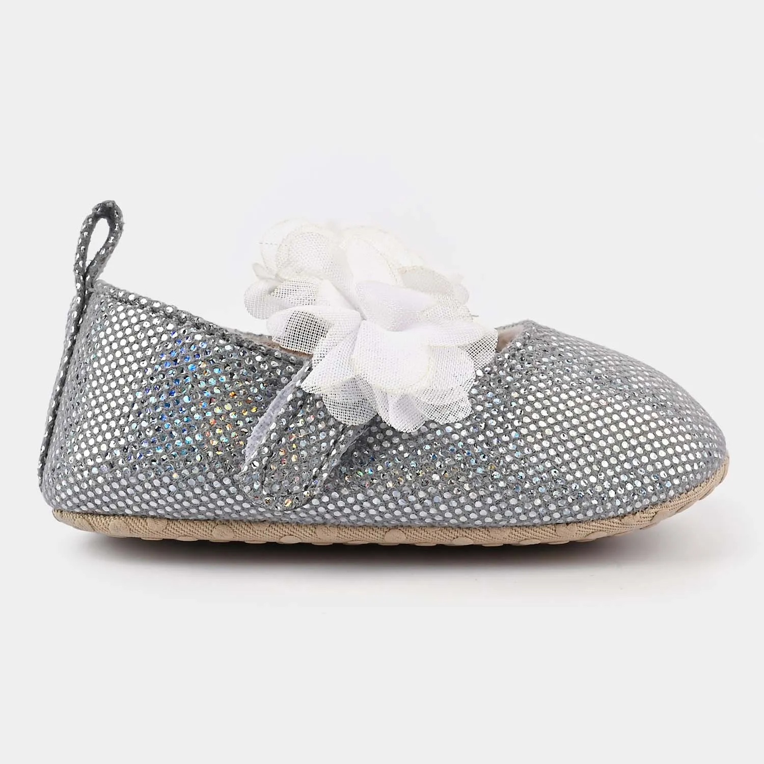 Baby Girl Shoes J10-SILVER