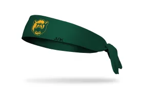 Baylor University: Mascot Green Tie Headband