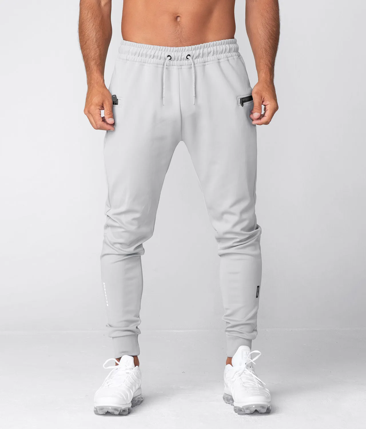 Born Tough Momentum Gray Running Jogger Pants for Men