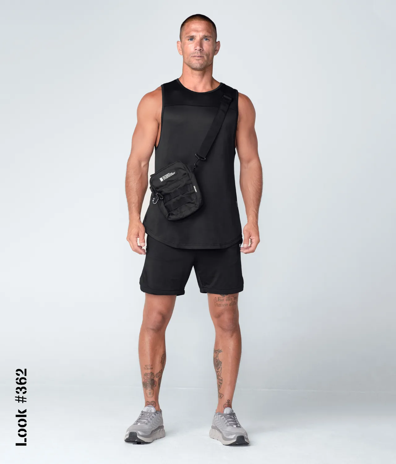 Born Tough Momentum Running Tank Top For Men Black