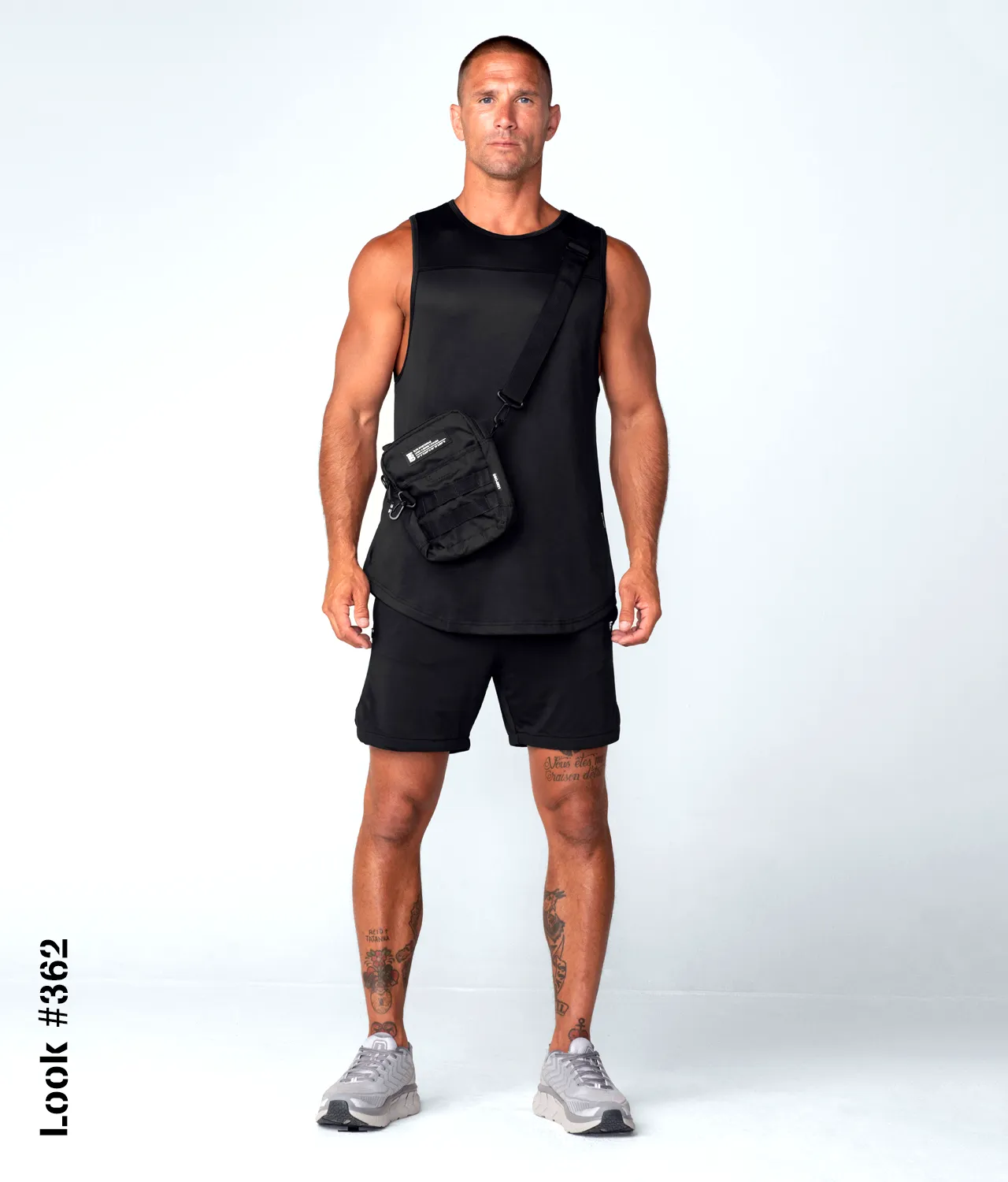 Born Tough Momentum Running Tank Top For Men Black