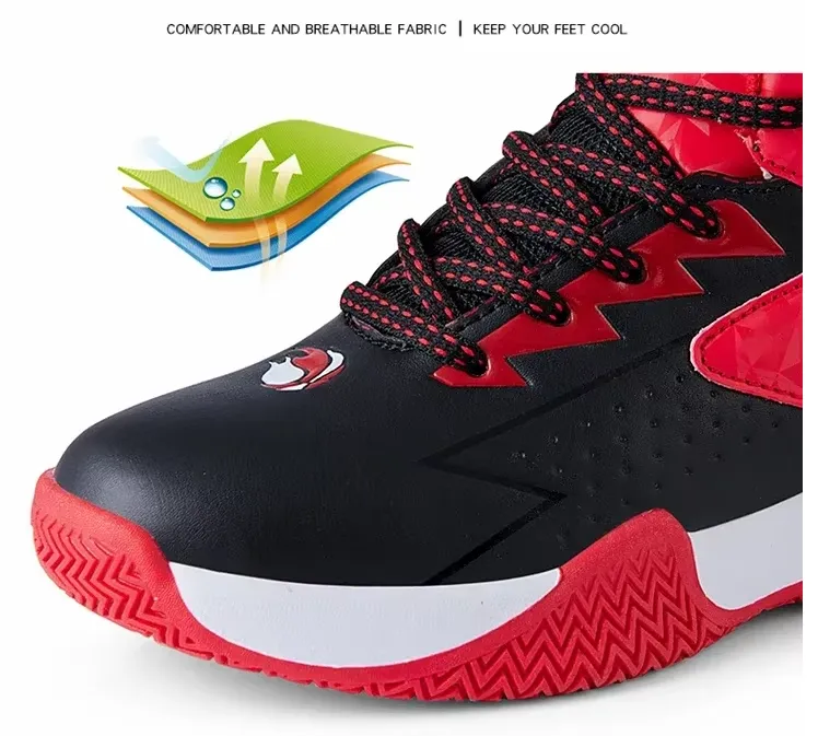 Boys/Girls Tennis Shoes - Boys/Girls Breathable Non-slip Lace Up Tennis Shoes