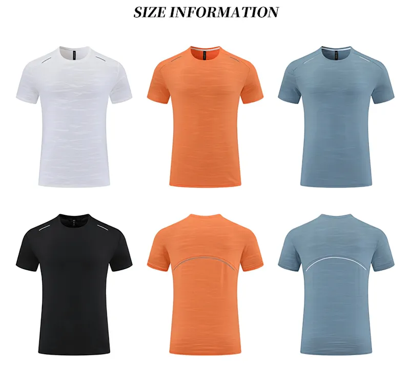 Casual Short Sleeves Basketball Elastic T-shirt for Men - SF1043