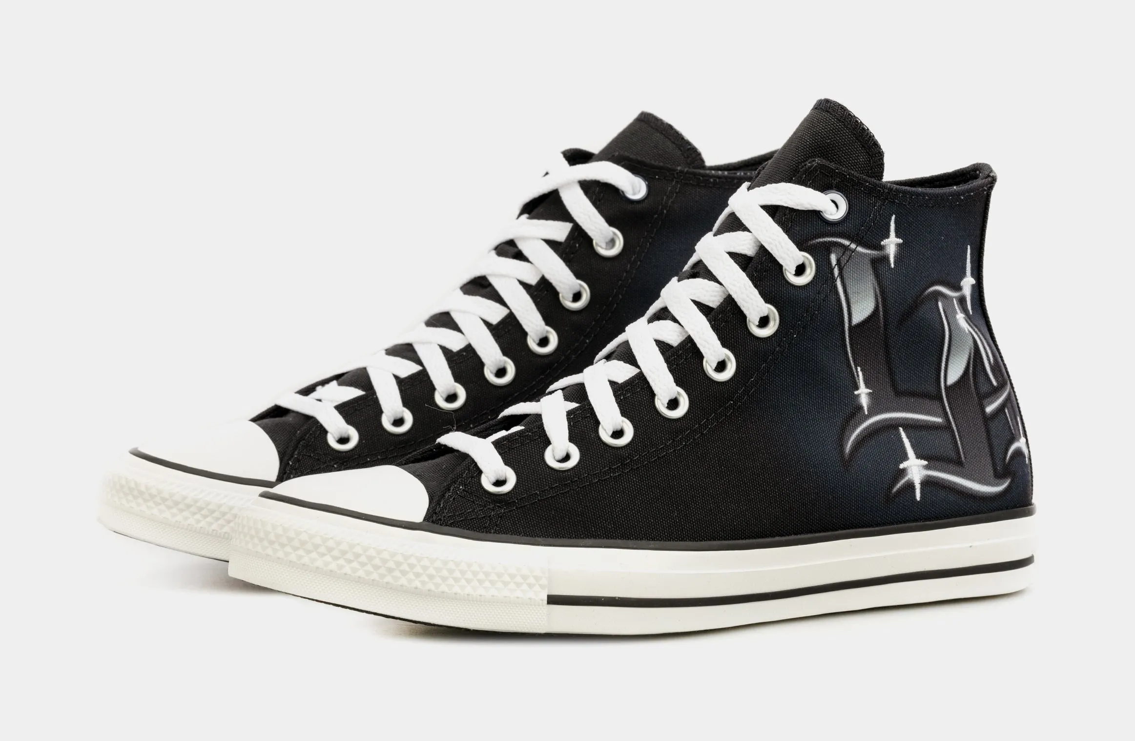 Chuck Taylor All Star High LA City Mens Lifestyle Shoes (Black)