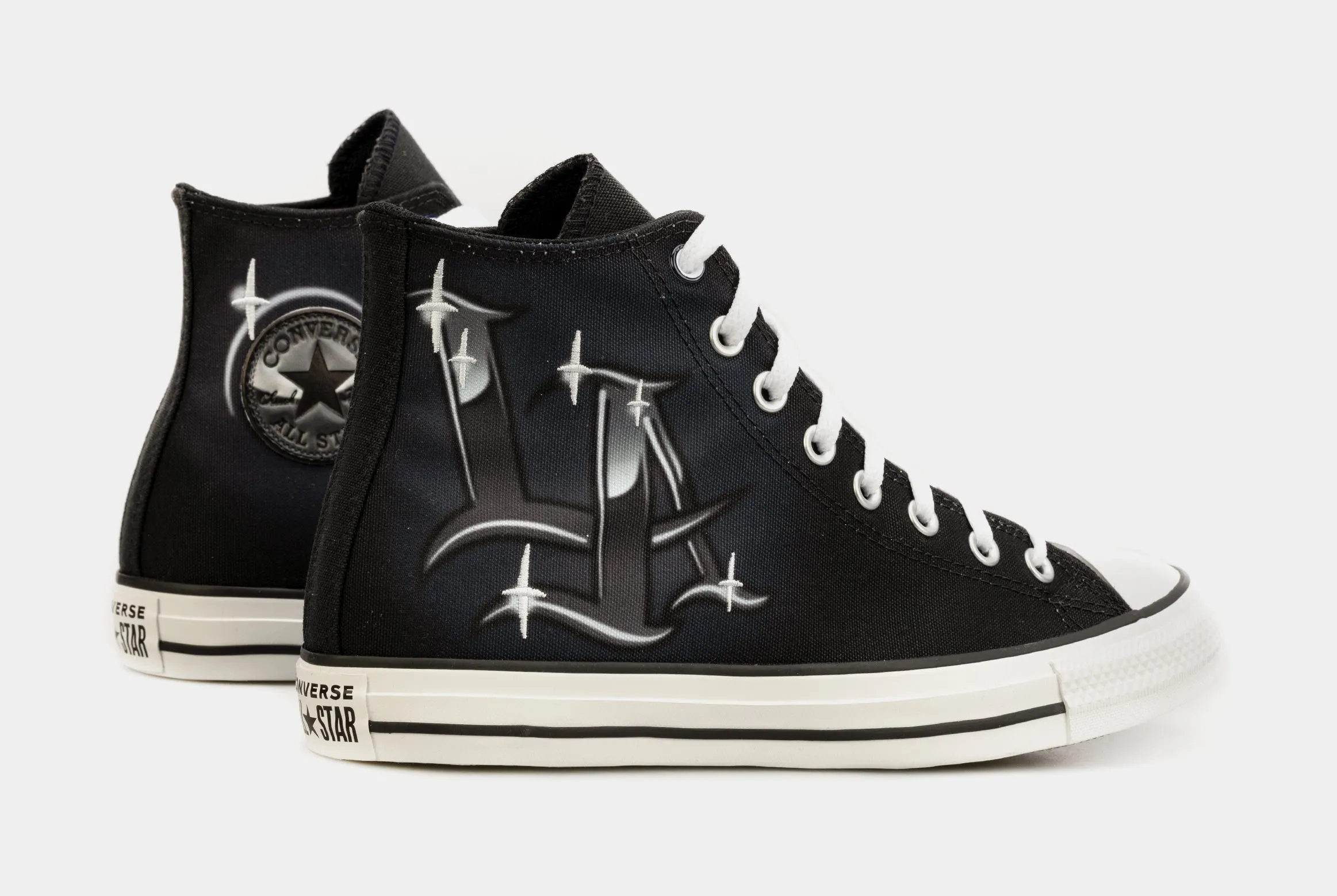 Chuck Taylor All Star High LA City Mens Lifestyle Shoes (Black)