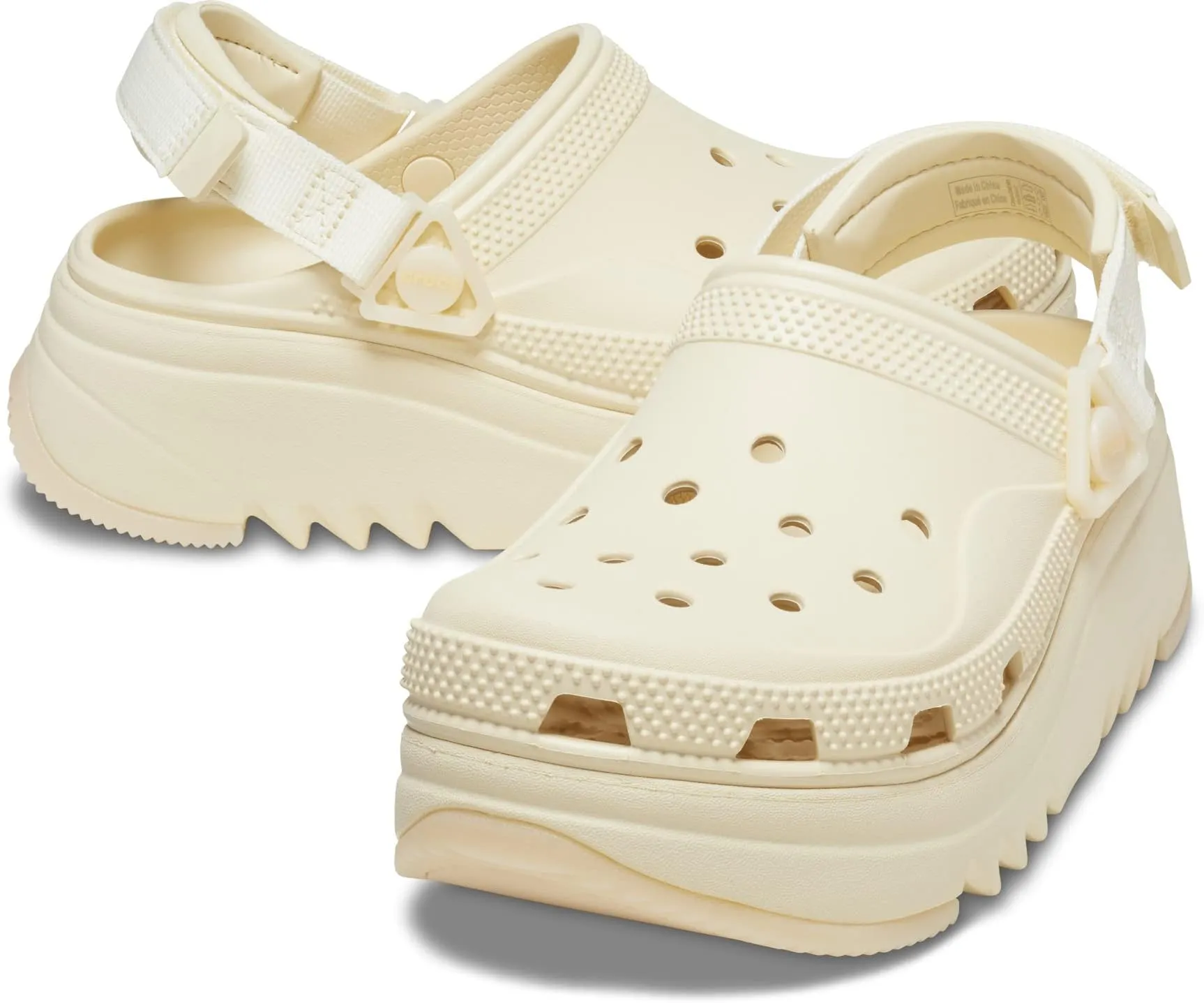 Classic Hiker Xscape Clog Crocs, Vanilla