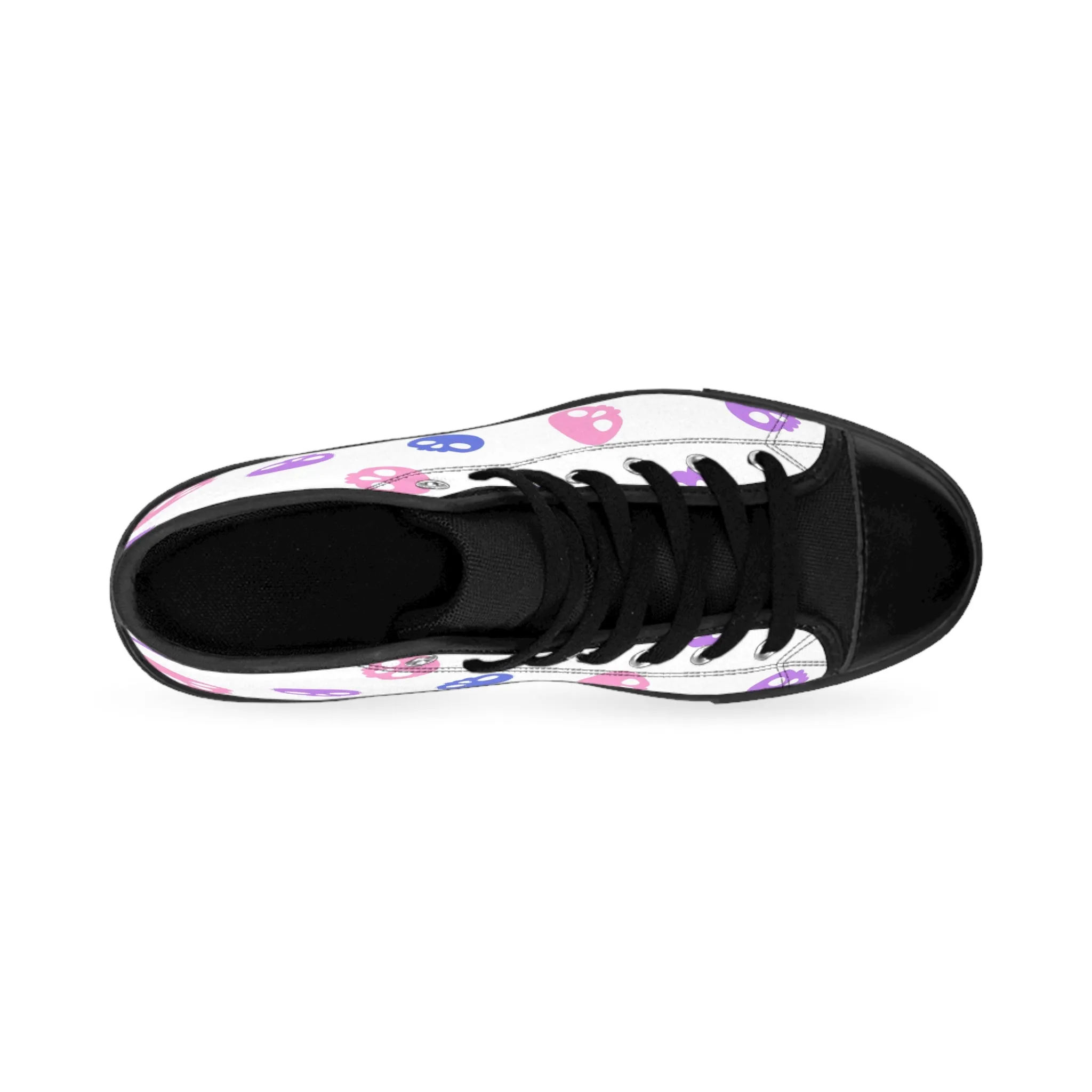 Colorful Skulls Women's Classic Sneakers