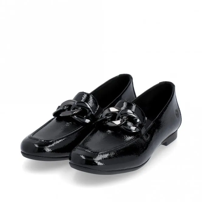 Columbia Black Patent Slip On Shoes