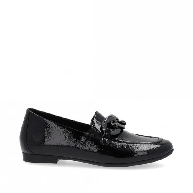 Columbia Black Patent Slip On Shoes