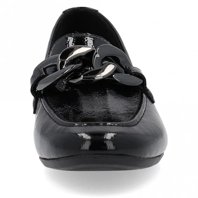 Columbia Black Patent Slip On Shoes