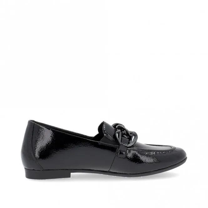 Columbia Black Patent Slip On Shoes