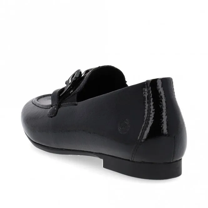 Columbia Black Patent Slip On Shoes