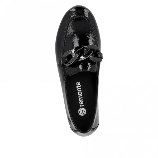 Columbia Black Patent Slip On Shoes