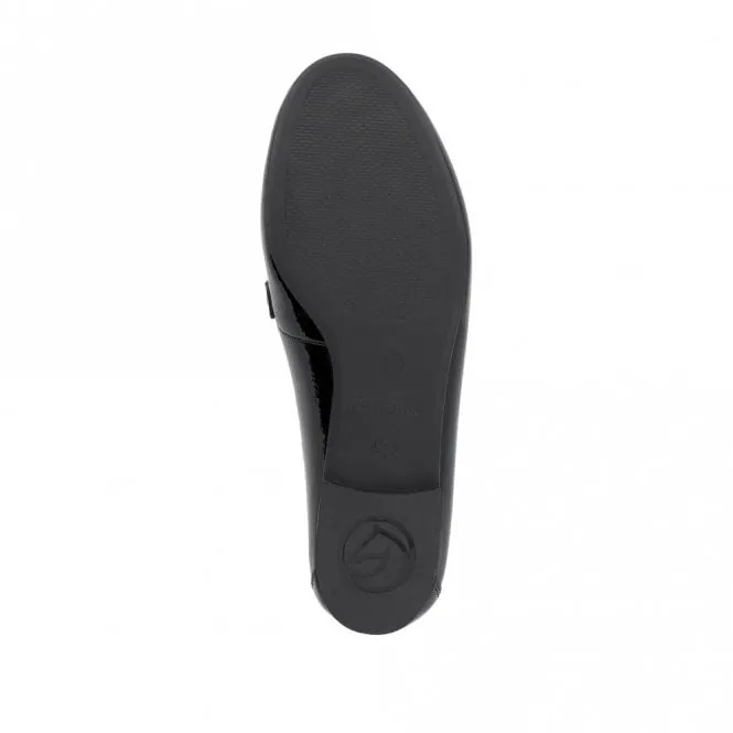 Columbia Black Patent Slip On Shoes