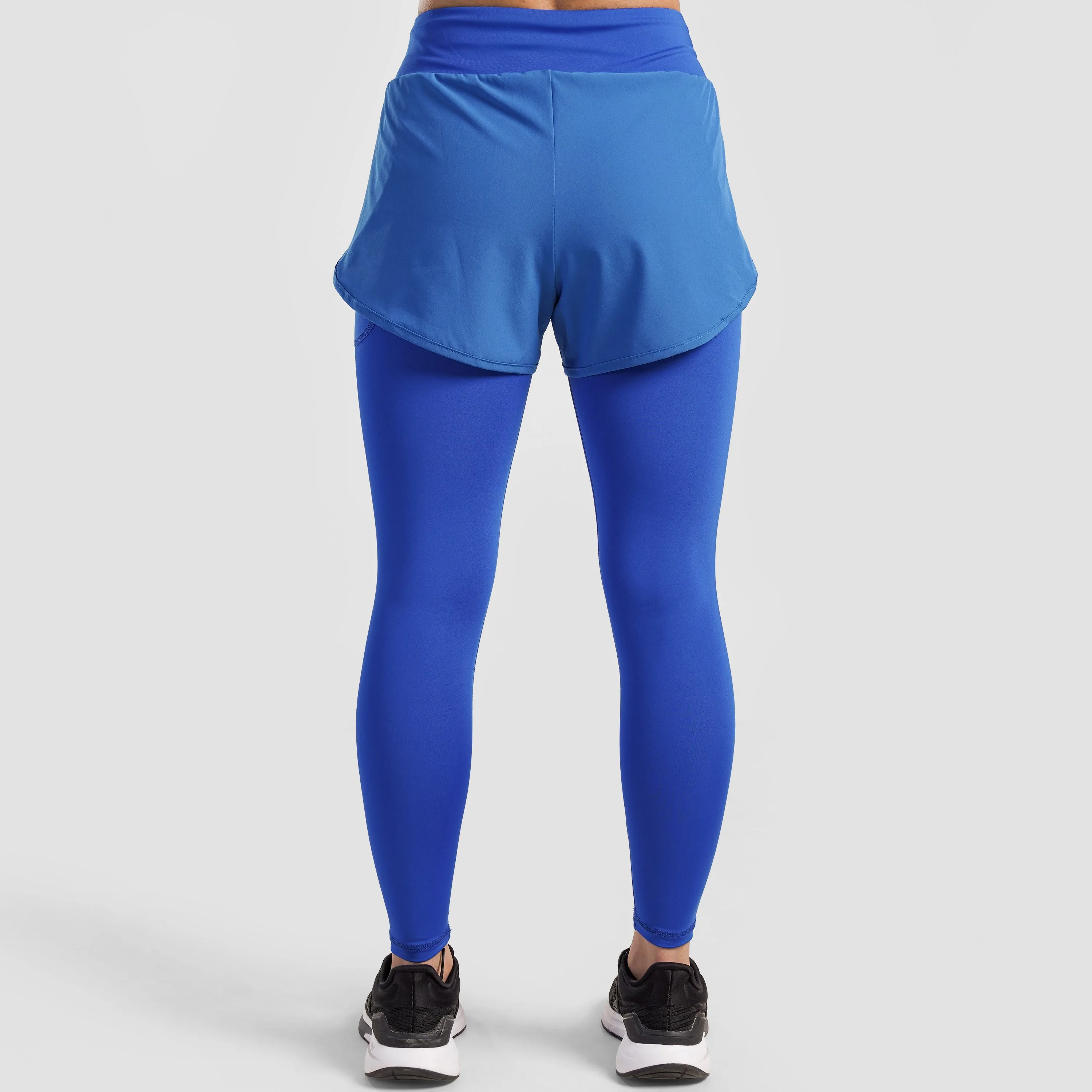 Compression Legging Shorts (Electric Blue)