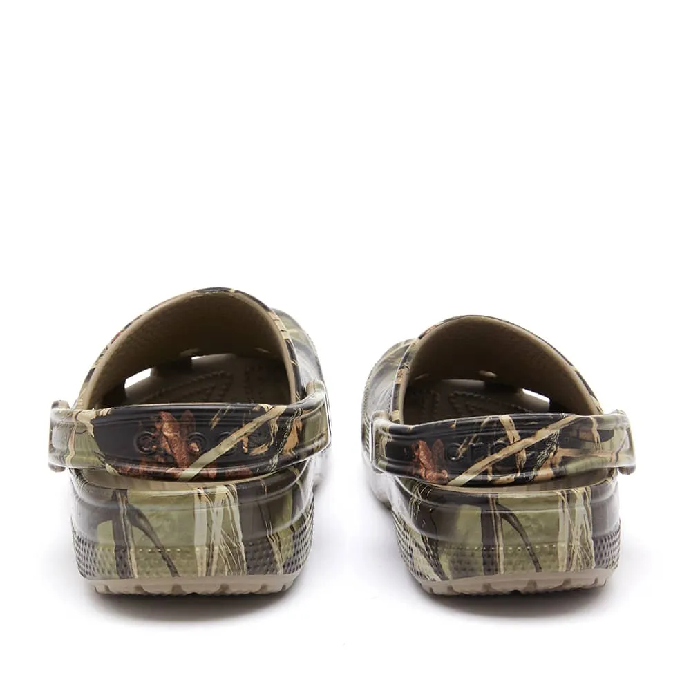 Crocs Classic Printed Camo Clog Sandals