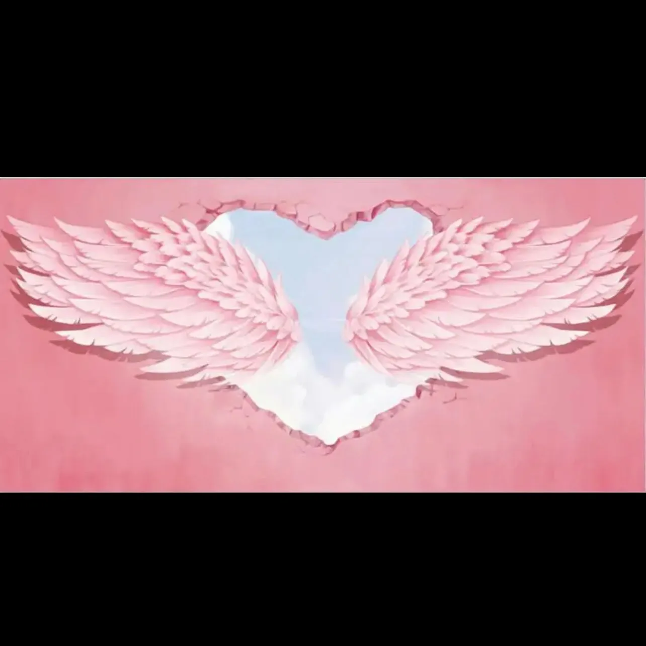 Custom Wallpaper Angel Wings Wall Mural (㎡)