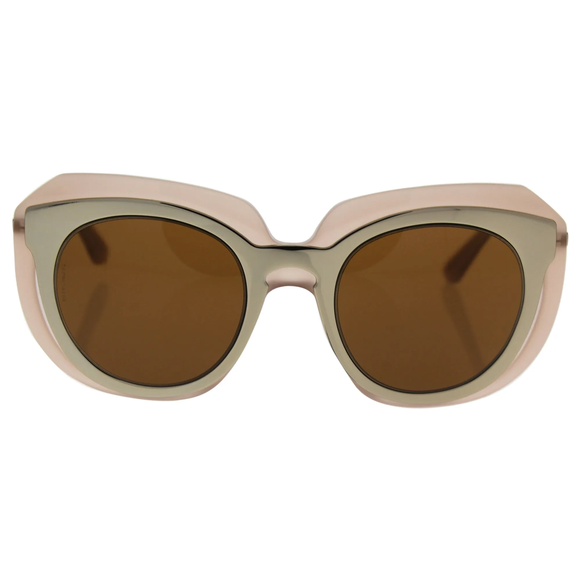 D&G Dolce & Gabbana Men's 0dg6104 Round Sunglasses, Pale Gold/Opal Powder, 51 mm