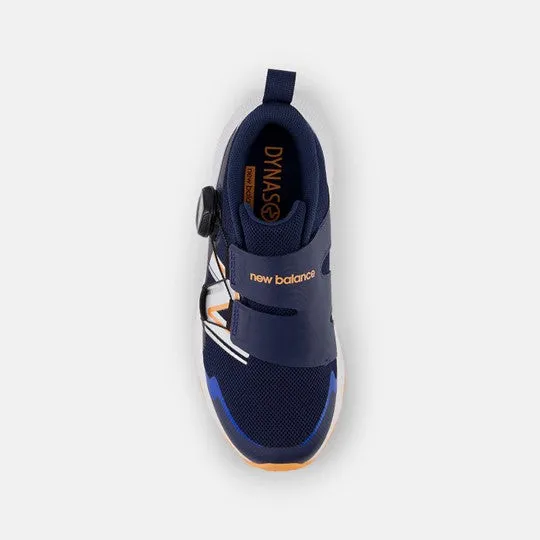 DynaSoft Reveal v4 Kid's BOA® Trainer - Nb Navy with Hot Mango