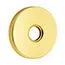 Emtek Modern Brass Towel Ring With Modern  Small Disc