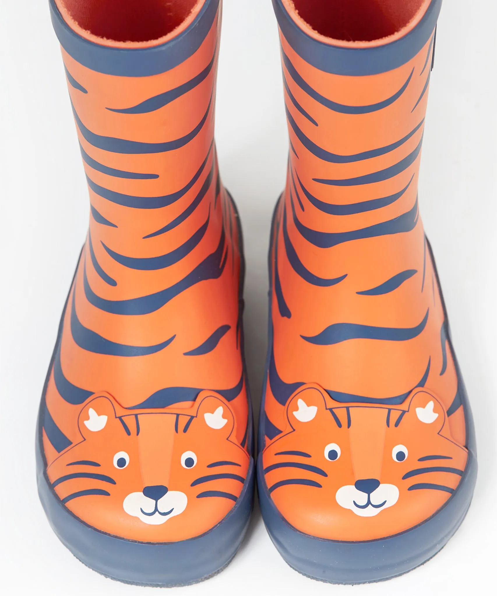 Frugi Puddle Buster Wellington Boots - Salamander/Tiger