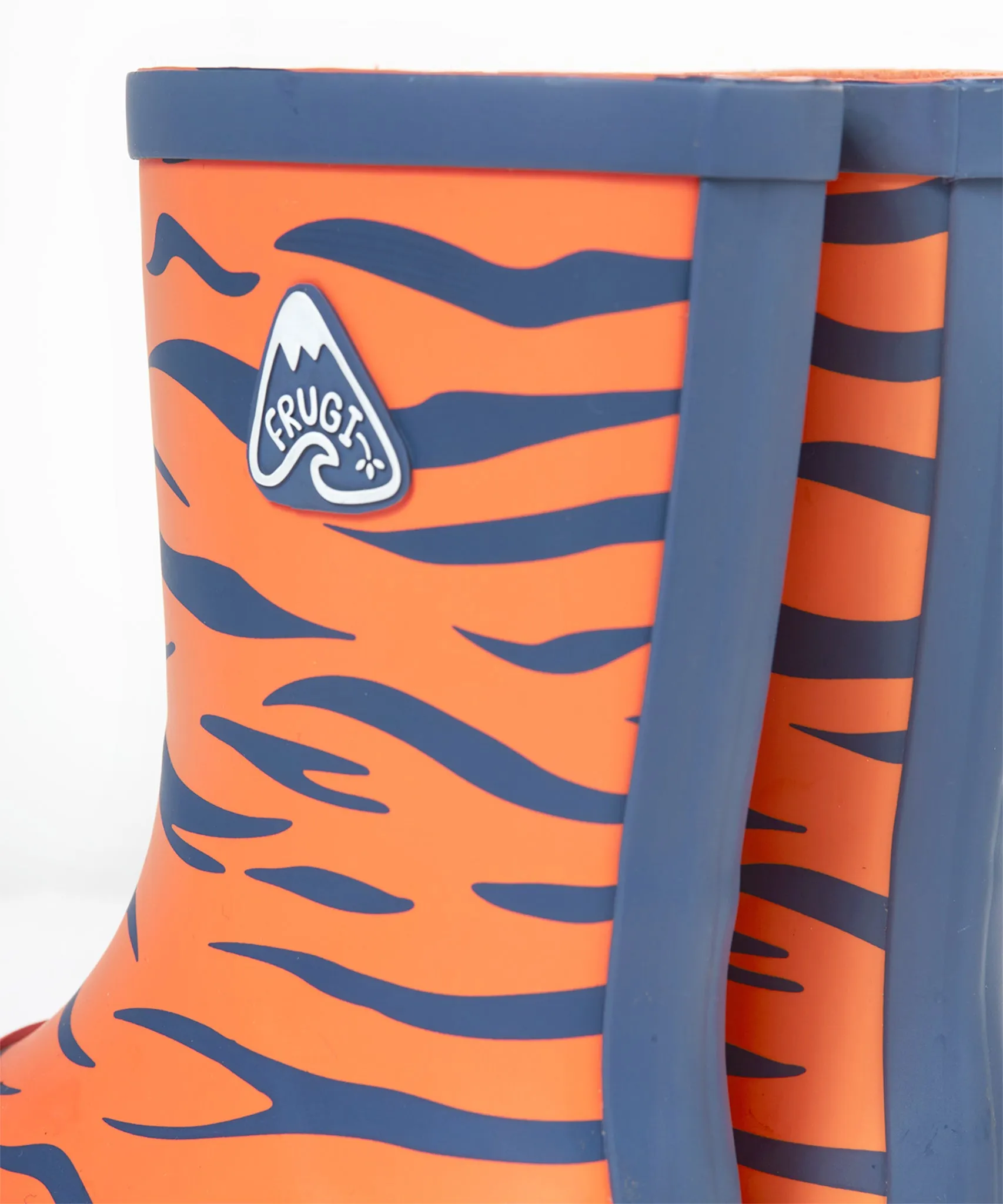 Frugi Puddle Buster Wellington Boots - Salamander/Tiger