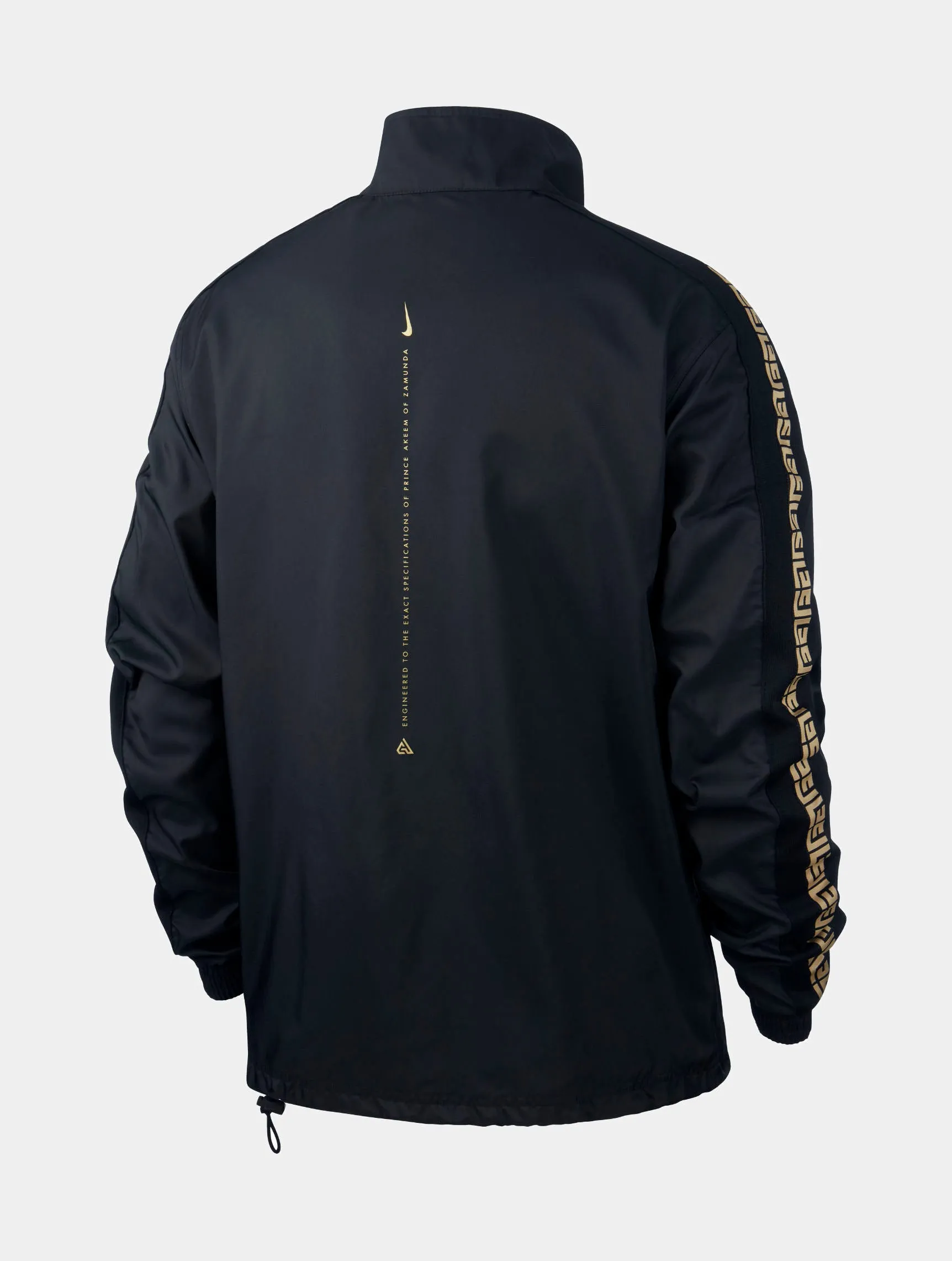 Giannis Coming To America Mens Basketball Track Jacket (Black)