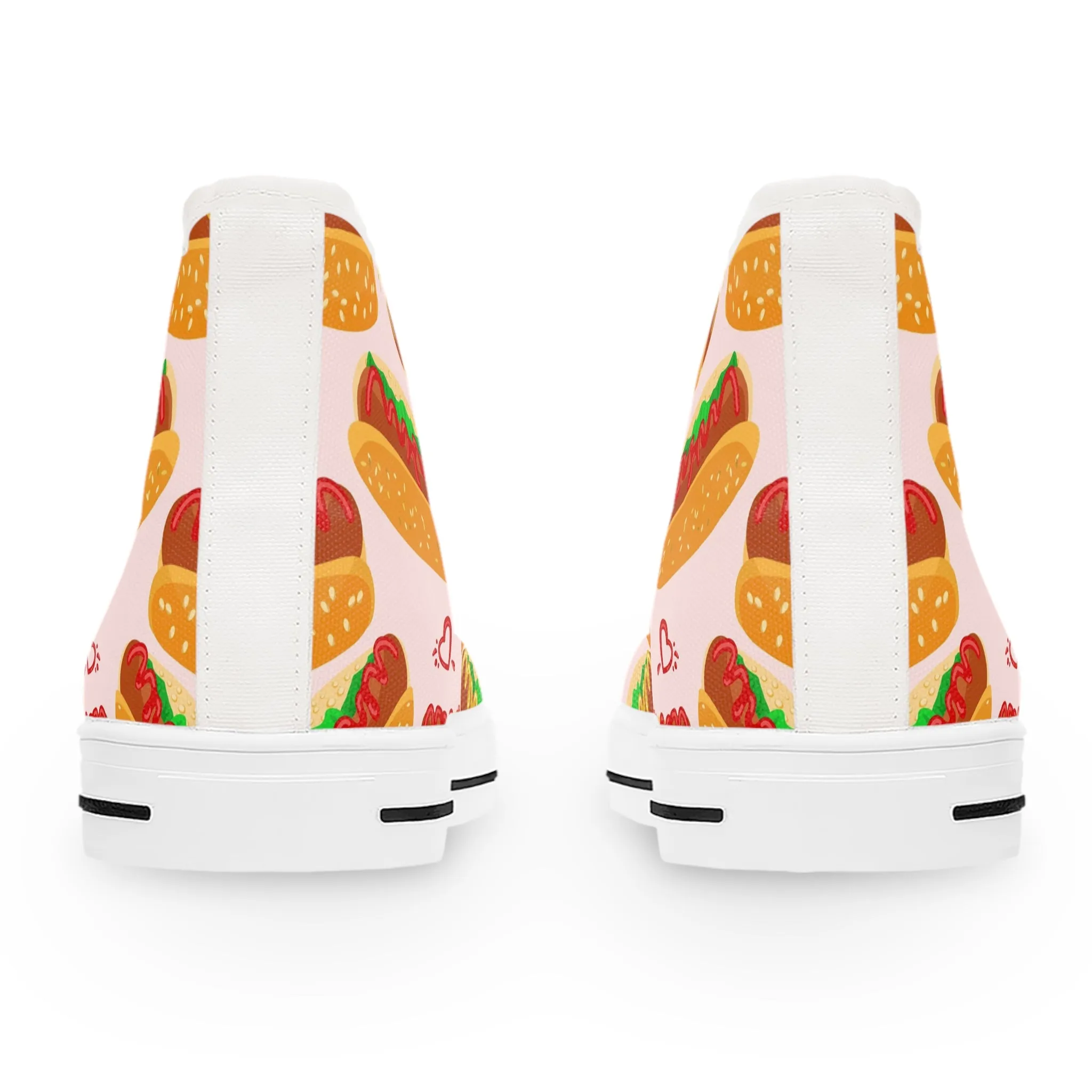 Hot Dogs Women's High Top Sneakers