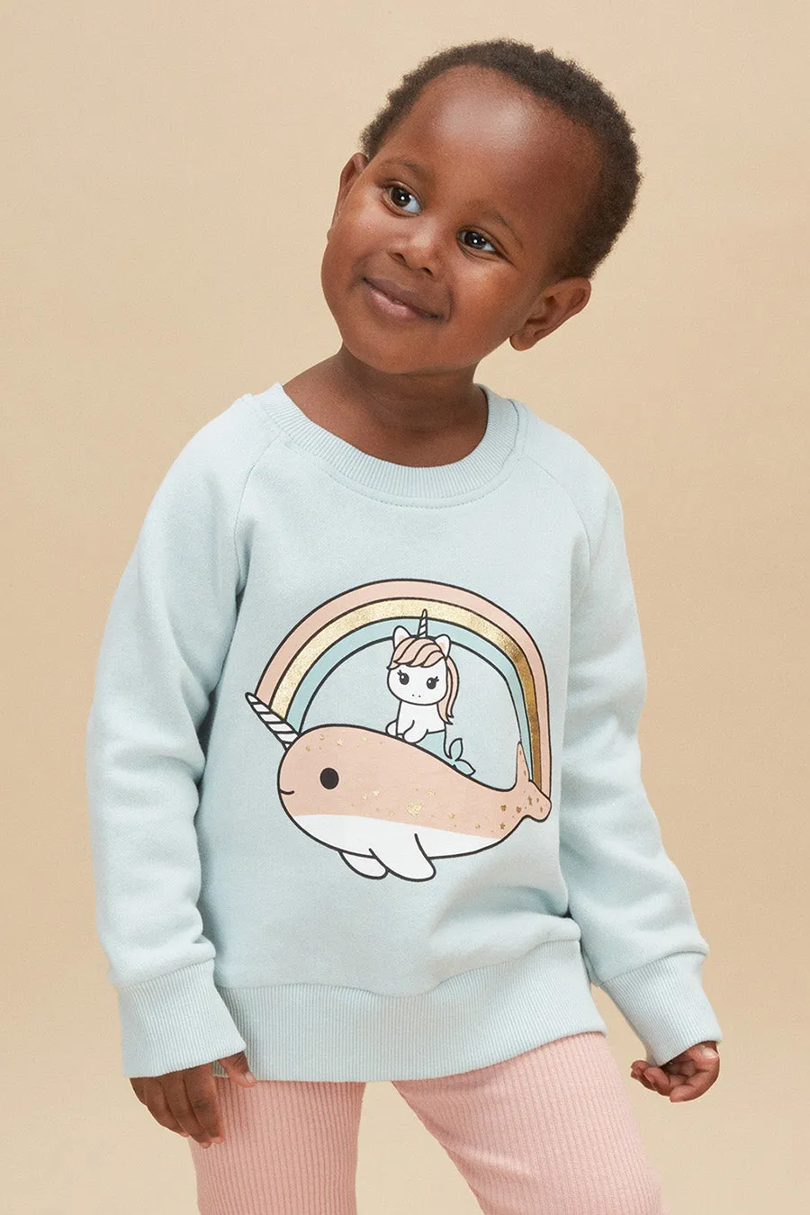 Huxbaby Sea Friends Girls Sweatshirt