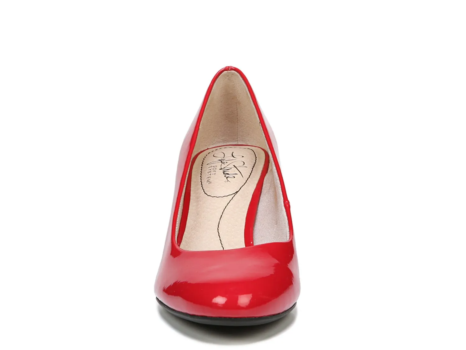 LifeStride shoes with low heels, classic, red