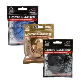 Lock Laces® Pick Your Own 3-Pack No-Tie Shoelaces