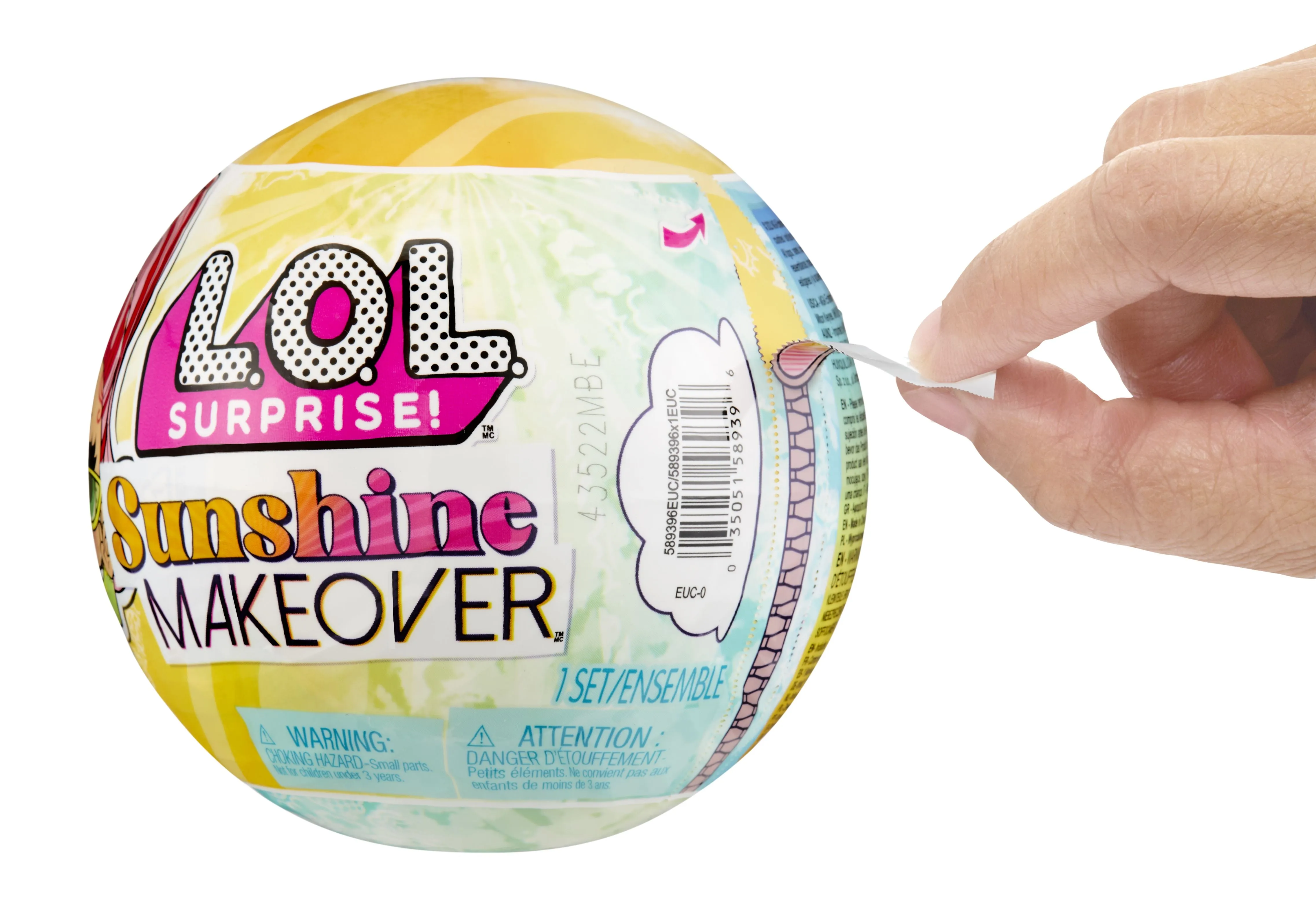 L.O.L. Surprise Sunshine Makeover Color Change Doll S23 Surprise Ball