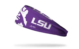 Louisiana State University: LSU Tiger Eye Purple Headband