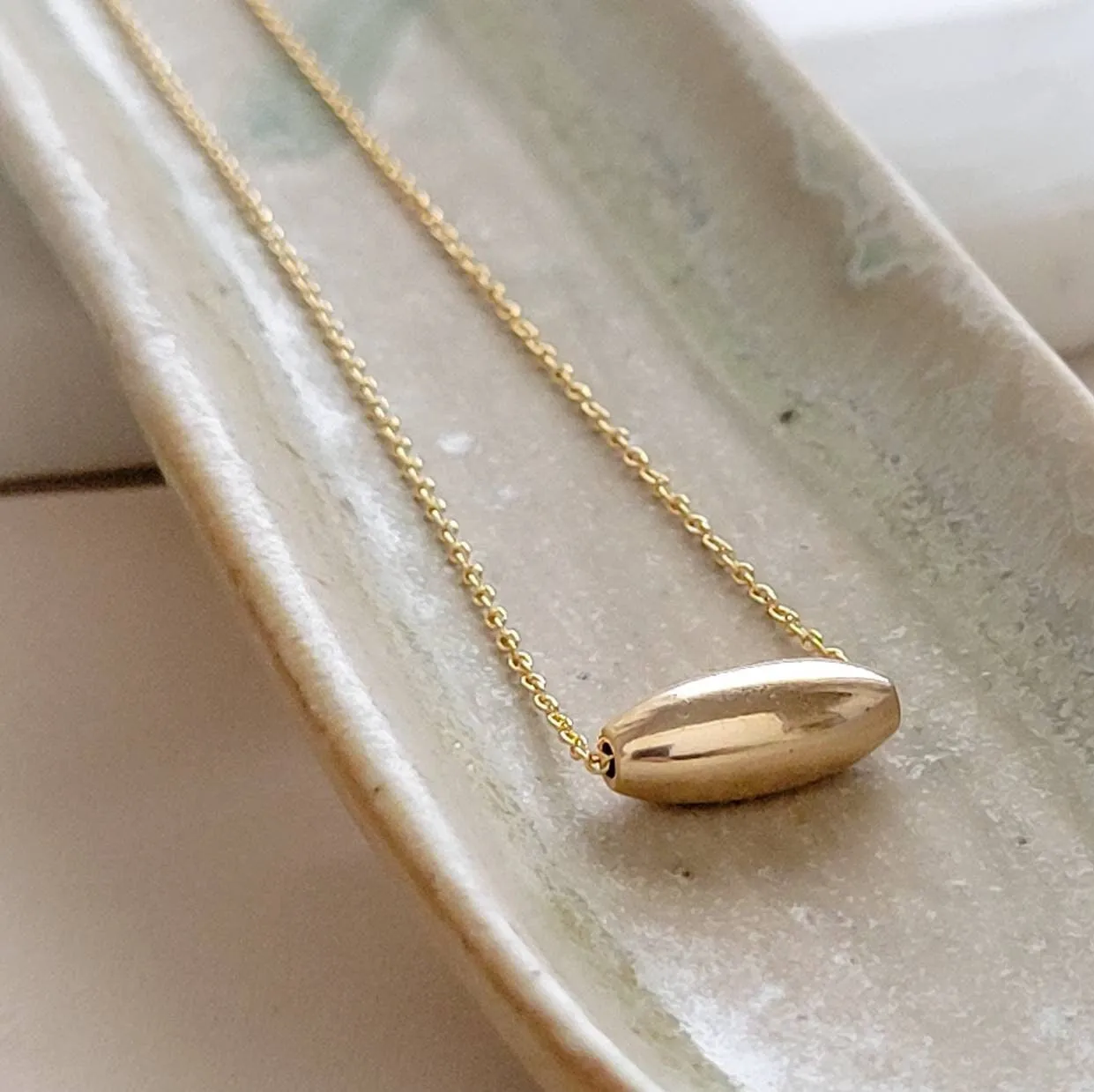 Modern Gold Necklace