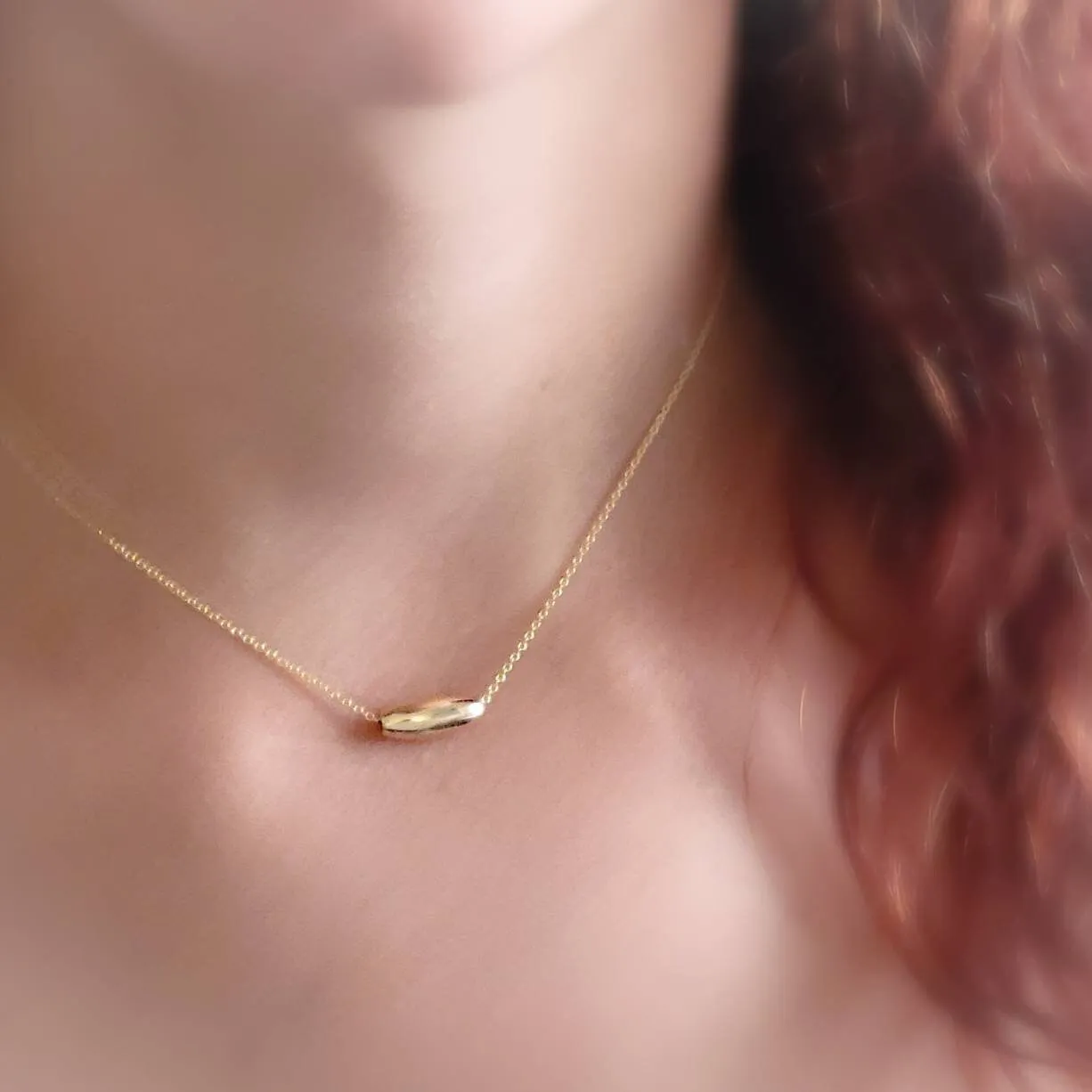 Modern Gold Necklace