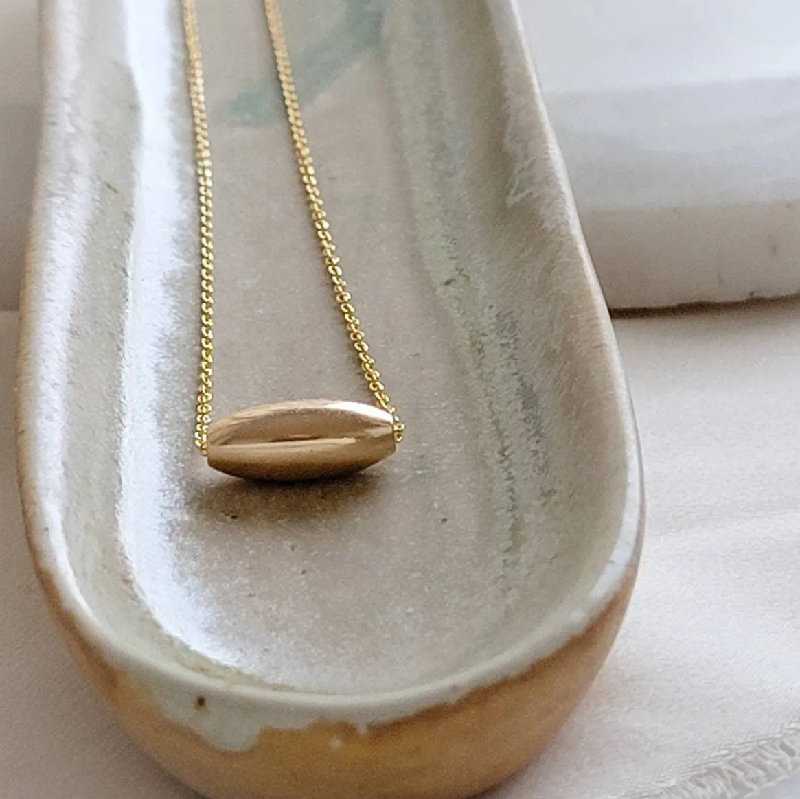 Modern Gold Necklace