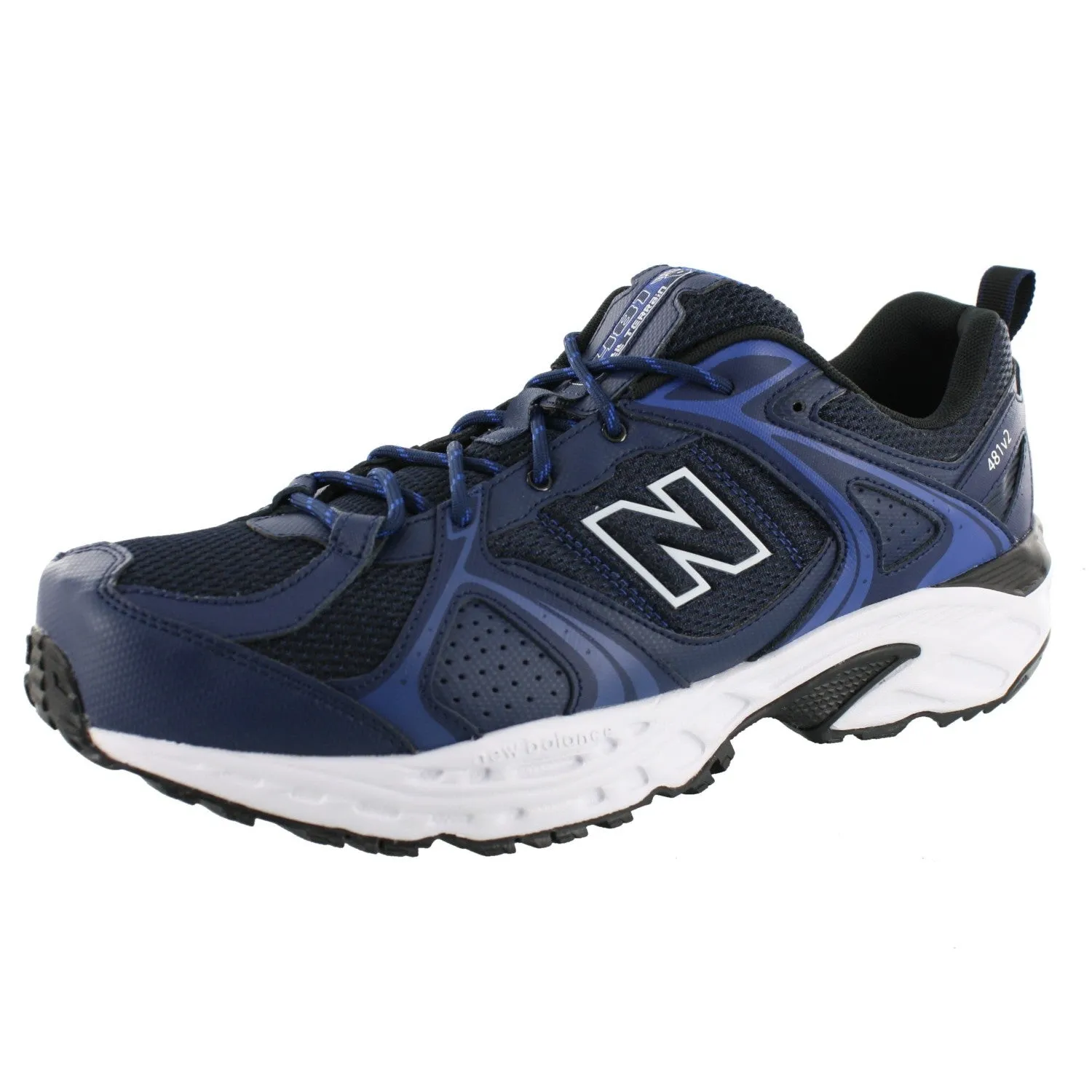 New Balance Men Walking Trail Cushioned Running Sneakers MT481BB2