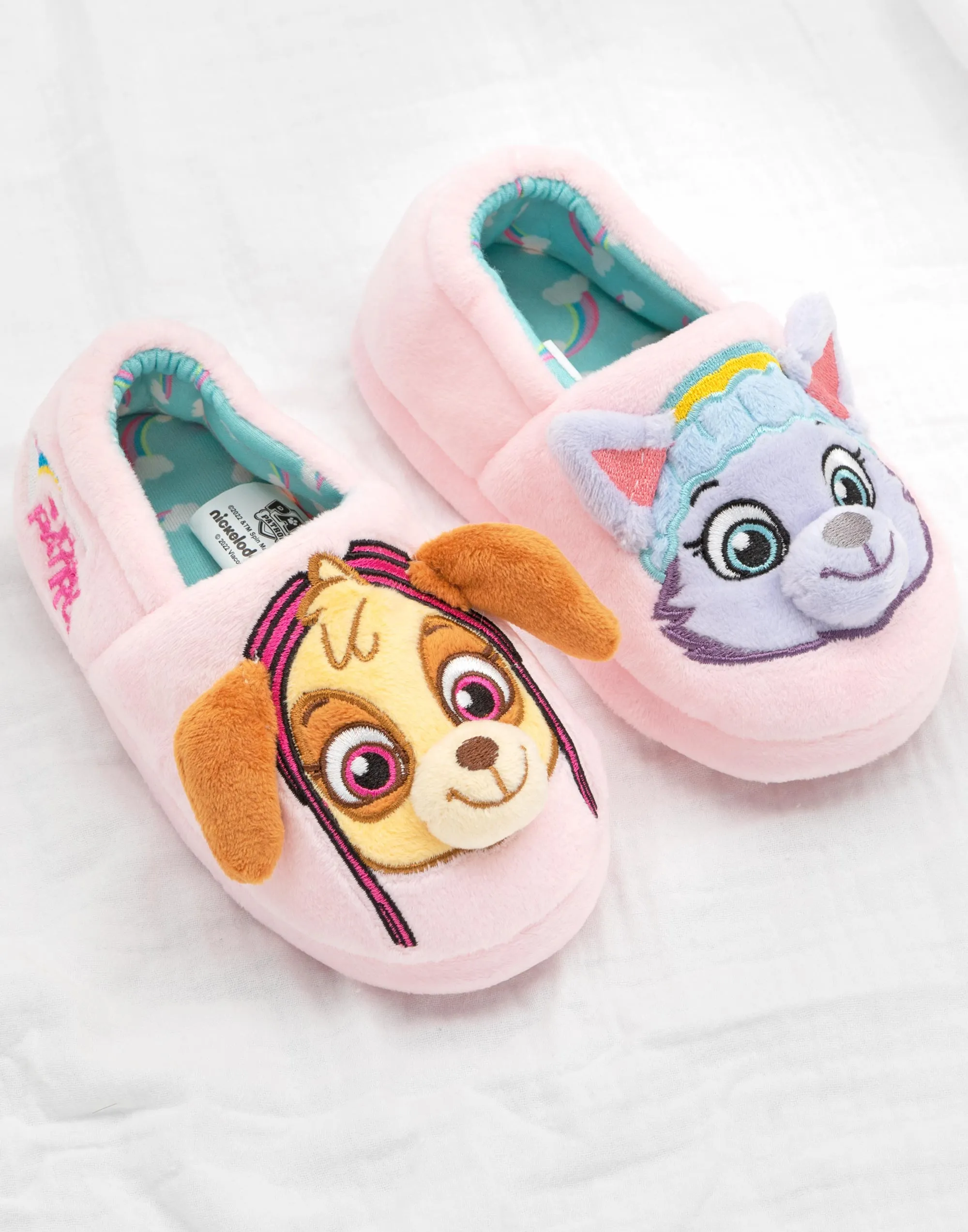 PAW Patrol Everest & Skye 3D Ears Girls Slippers