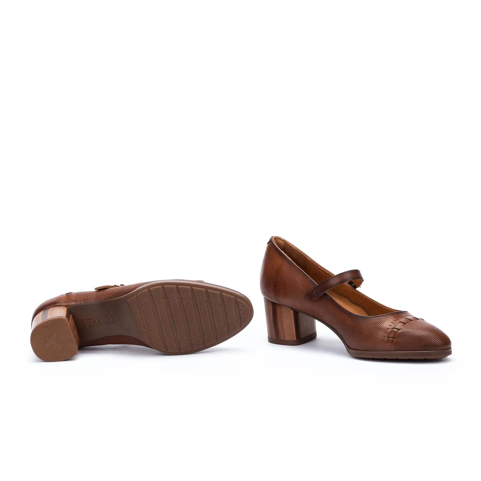 Pikolinos Calafat W1Z-5797 Heeled Mary Jane (Women) - Cuero