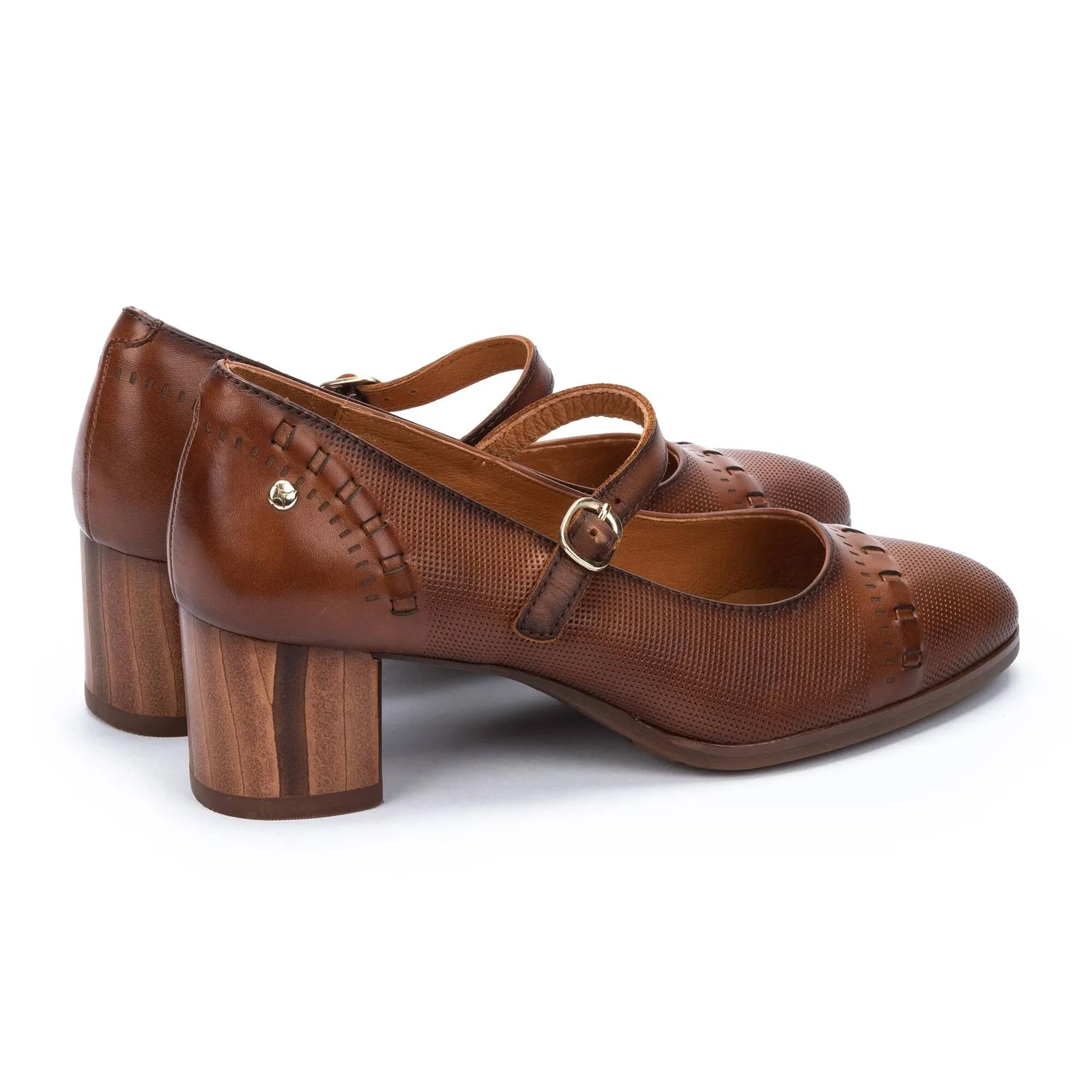 Pikolinos Calafat W1Z-5797 Heeled Mary Jane (Women) - Cuero